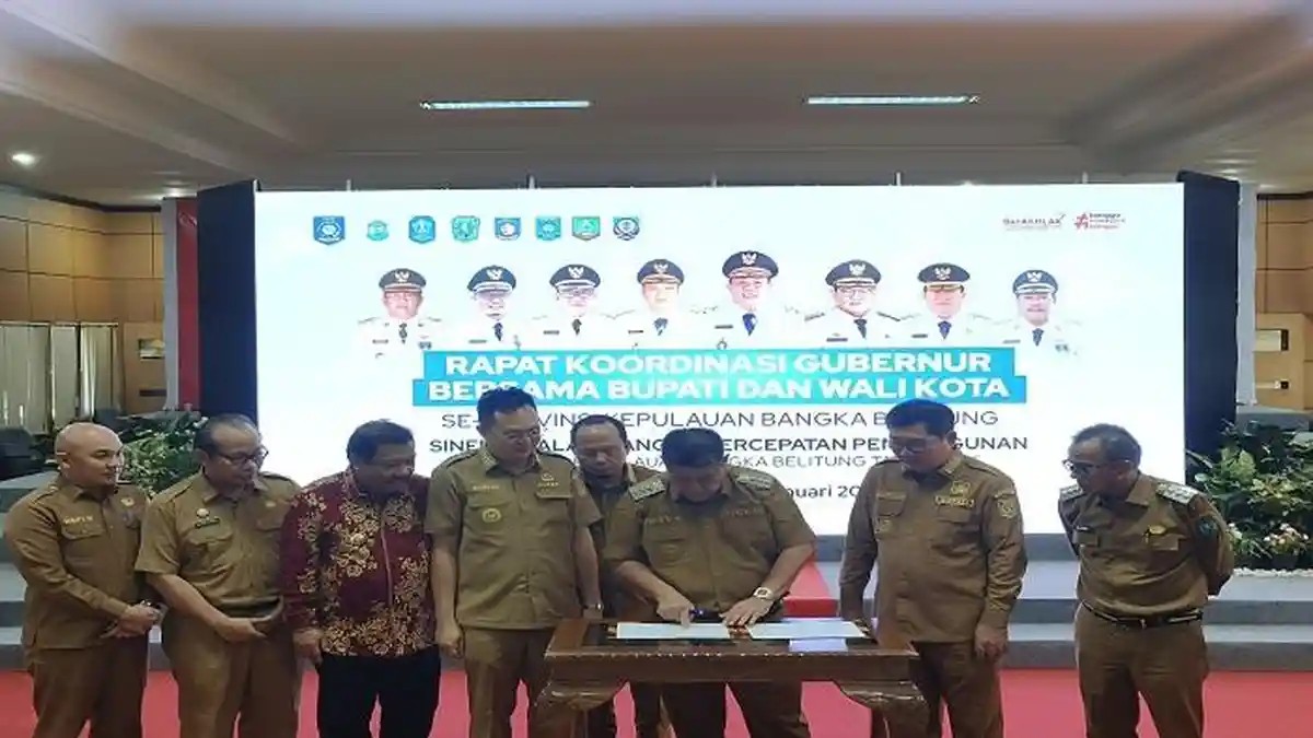 Bangka Belitung Perkuat Komitmen Pembangunan: 12 Kesepakatan Strategis dan Dorongan Hilirisasi Tambang