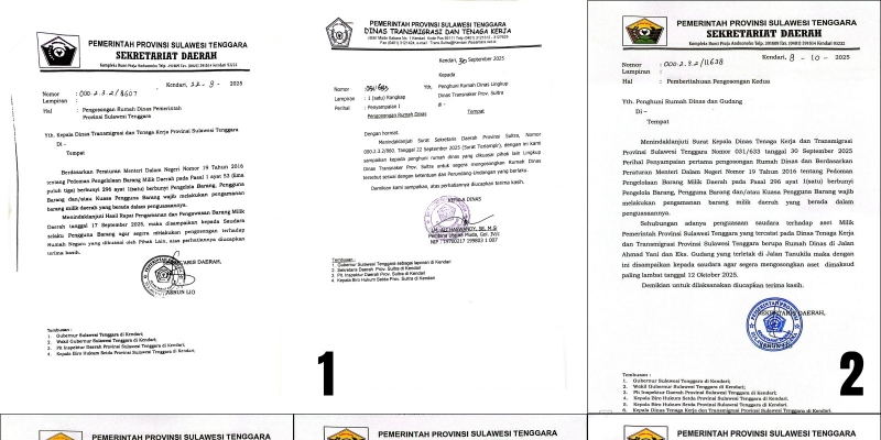 Evakuasi Rumah Dinas Eks Gubernur Sultra Ricuh, Pemprov Klaim Lakukan Pendekatan Persuasif