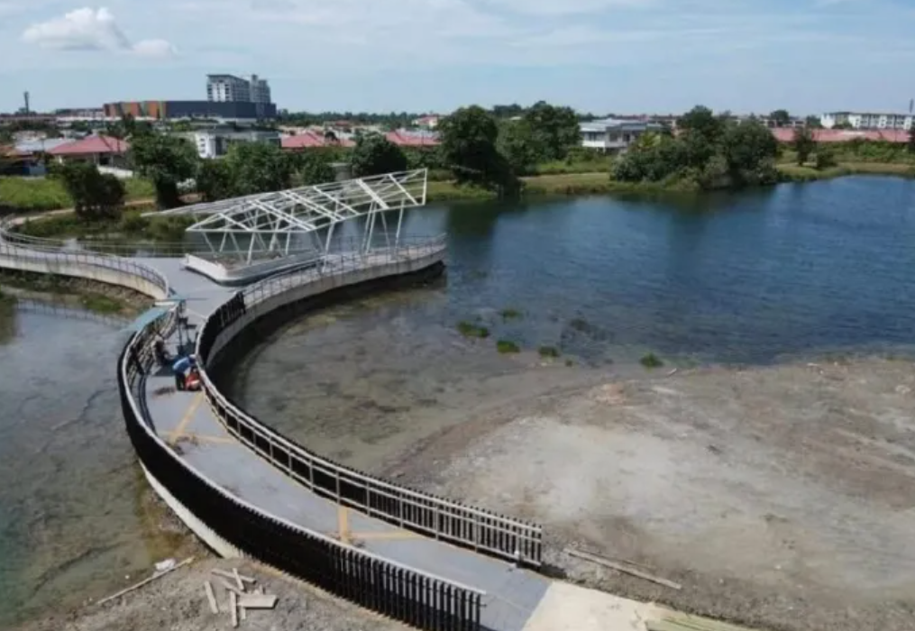 Danau Desa Ilmu Samarahan Hampir Rampung, Siap Jadi Pusat Rekreasi & Ekonomi Baru
