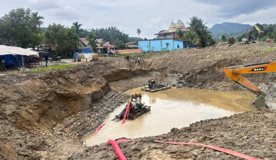 Polda Jambi Gagalkan Tambang Emas Ilegal di Merangin, Tujuh Pelaku Diamankan