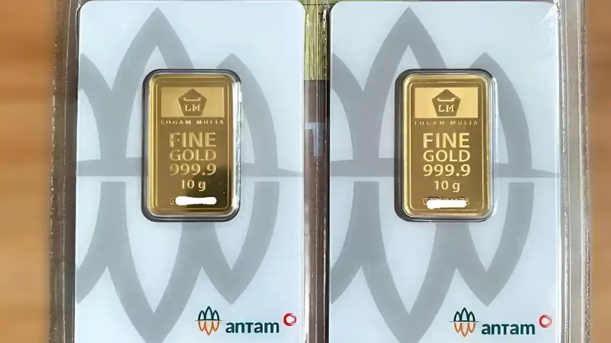 Harga Emas Antam Anjlok Rp 22.000 per Gram di Momen Tahun Baru Imlek 2026