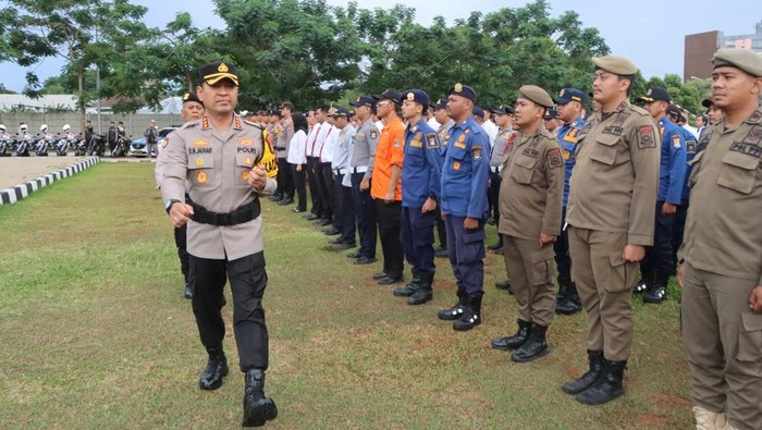 Polres Metro Tangerang Siapkan 419 Personel, Perketat Pengamanan Nataru 2025/2026
