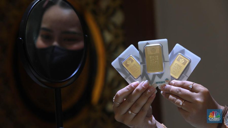 Emas Antam Terus Anjlok: Dekati Level Krusial Rp 2,7 Juta Per Gram