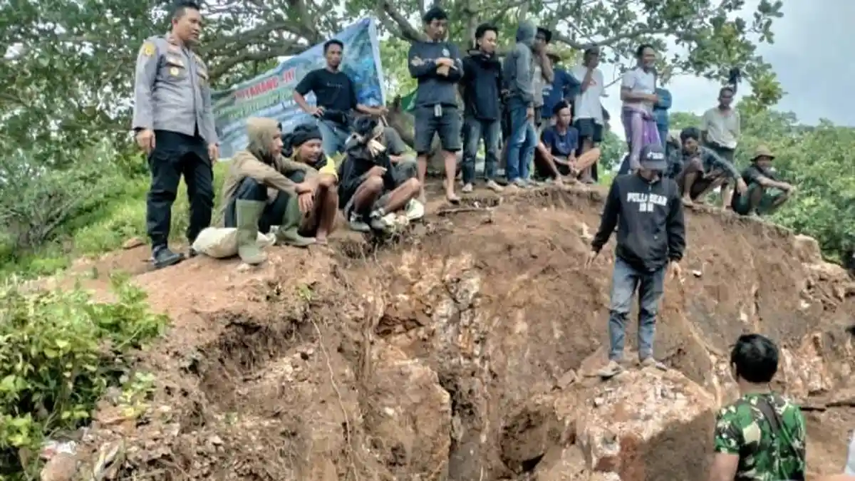 Tambang Ilegal di Gunung Kongbawi Lombok Tengah Ambruk, Operasi Ditutup Permanen